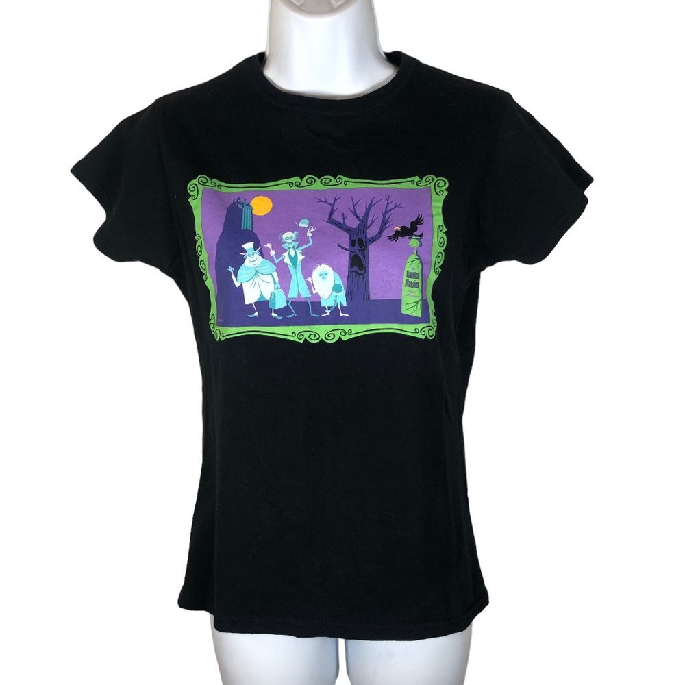 Disneyland 40th Anniversary Haunted Mansion Shirt Top By Shag Hitchhiking Ghosts